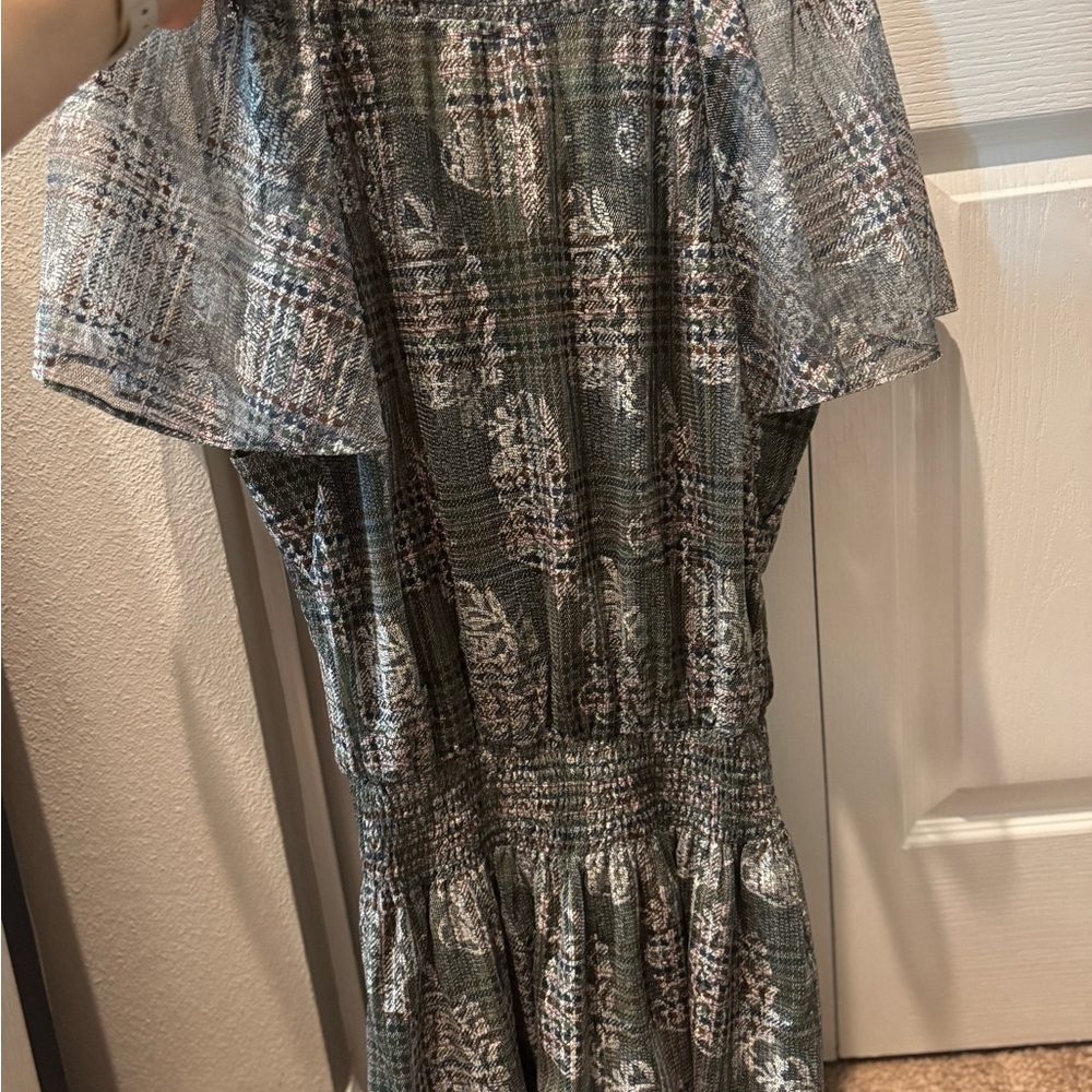 Ramy Brook Arizons Mixed Print Minidress